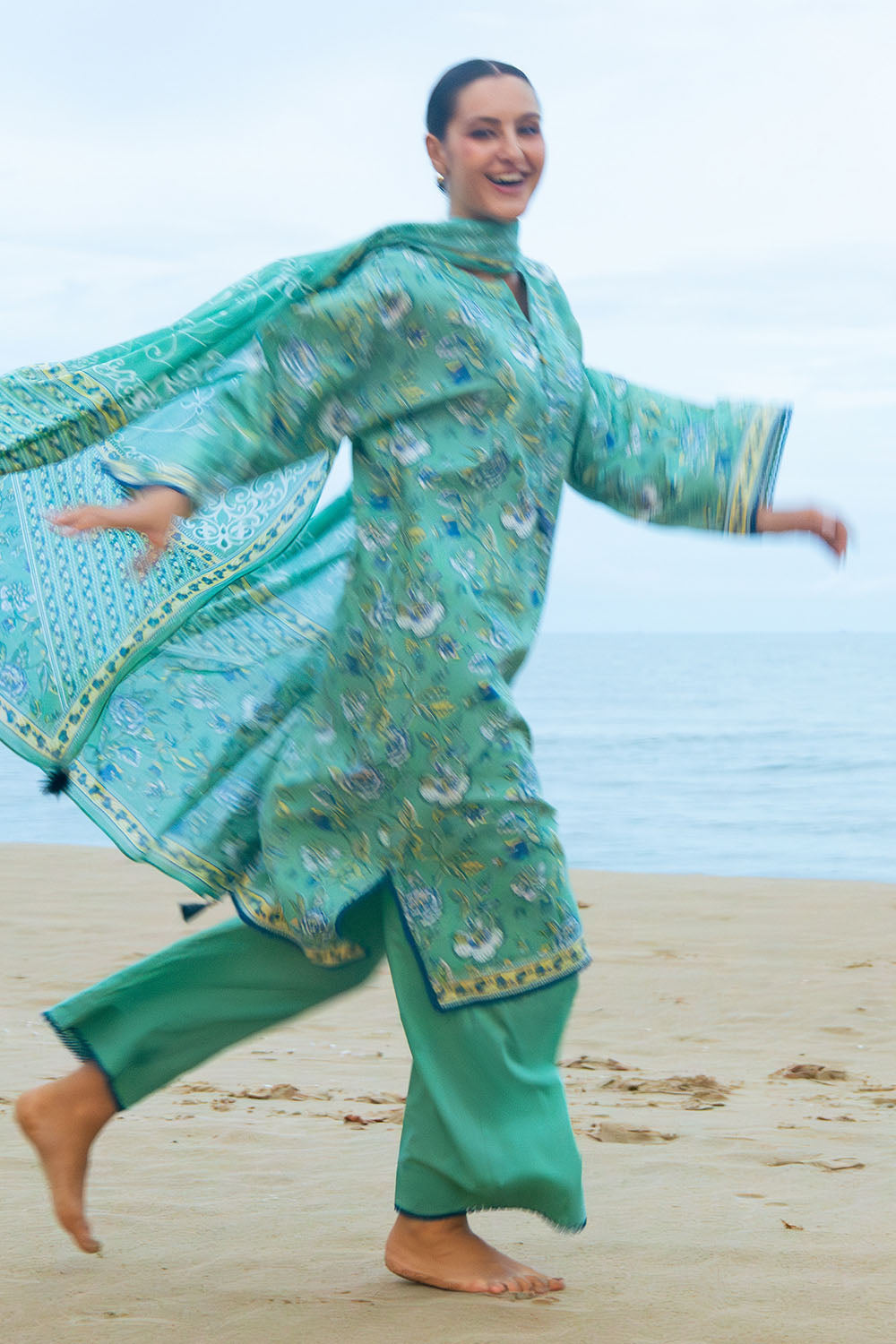 3 Piece Printed Bloom Summer Lawn Collections