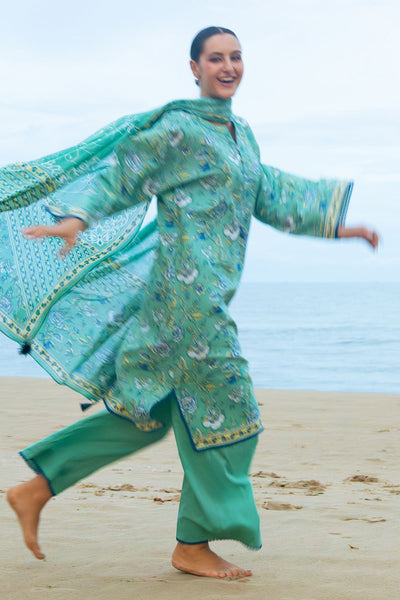 3 Piece Printed Bloom Summer Lawn Collections