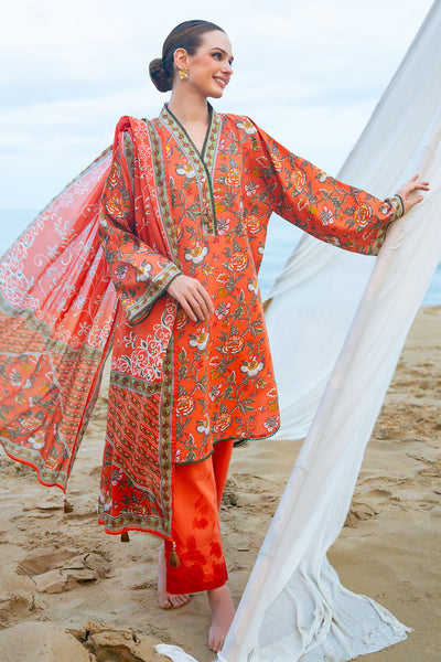 3 Piece Printed Bloom Summer Lawn Collections