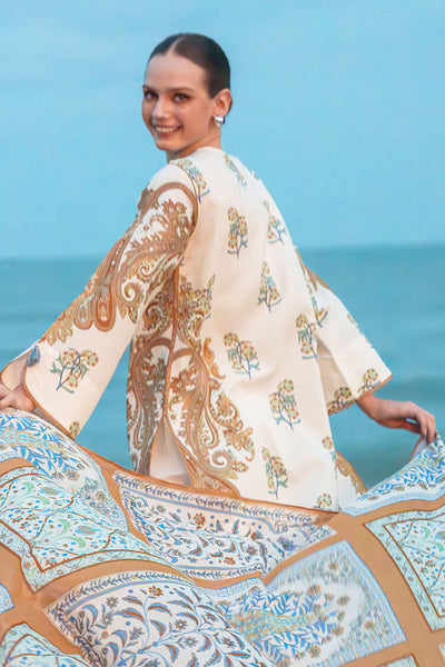 3 Piece Printed Bloom Summer Lawn Collections