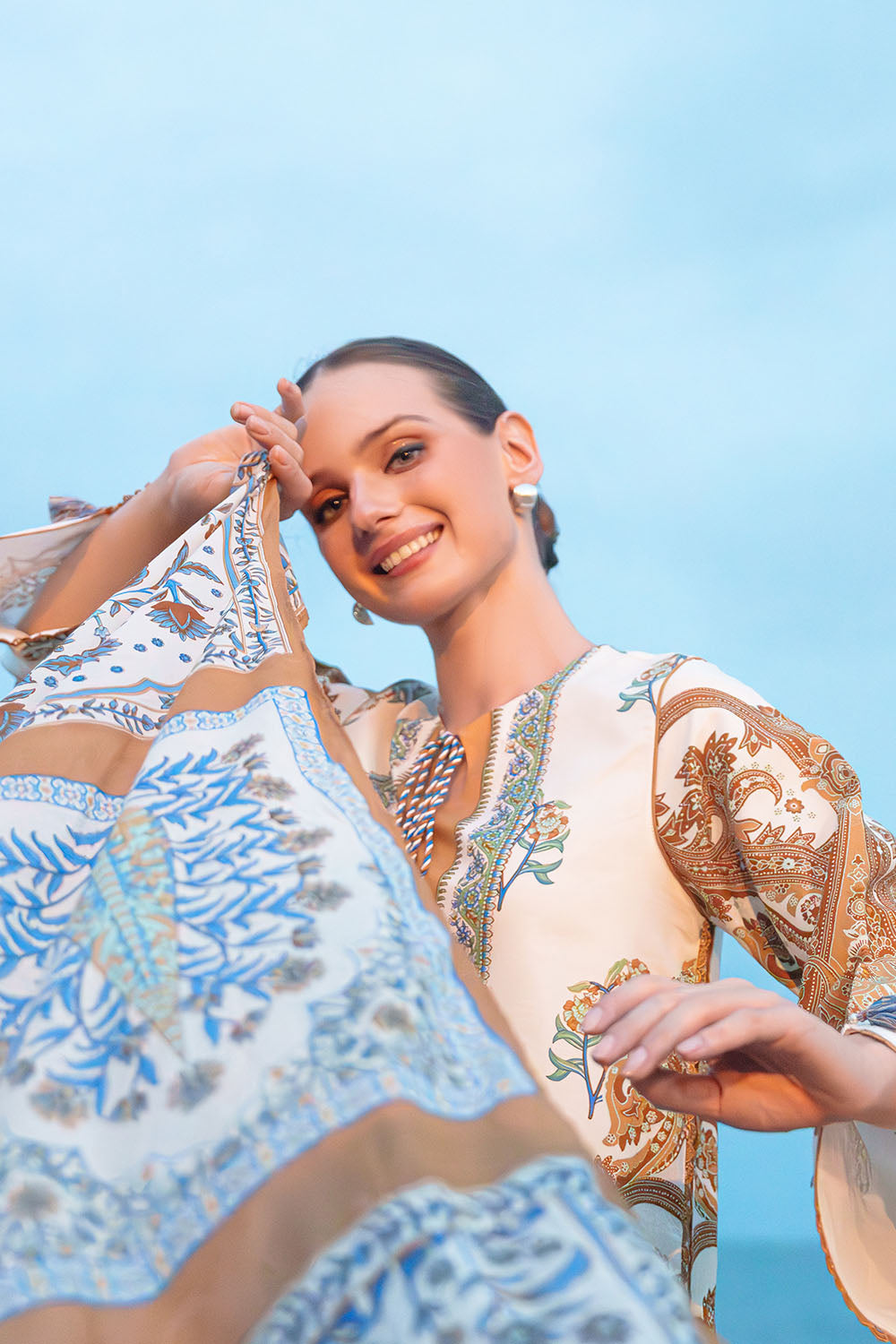 3 Piece Printed Bloom Summer Lawn Collections