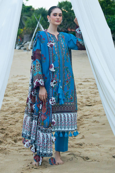 3 Piece Printed Bloom Summer Lawn Collections