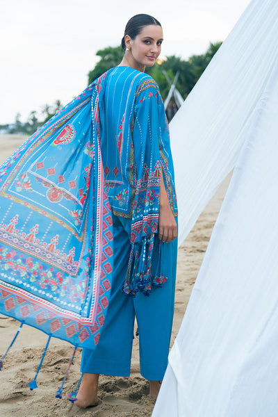 3 Piece Printed Bloom Summer Lawn Collections