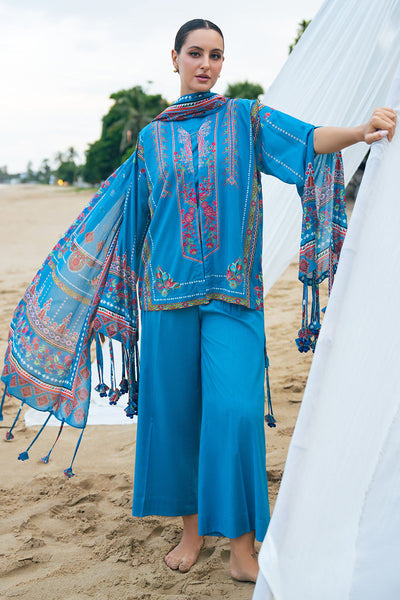 3 Piece Printed Bloom Summer Lawn Collections