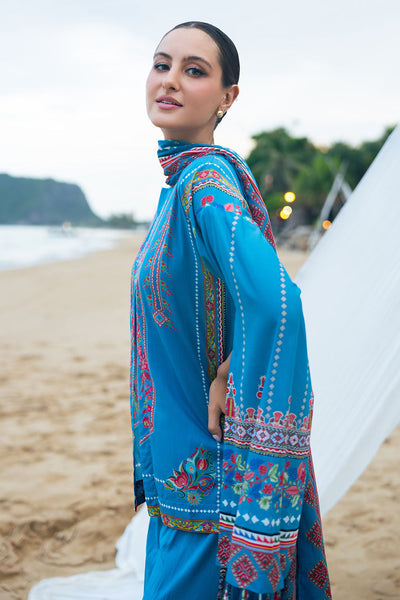 3 Piece Printed Bloom Summer Lawn Collections