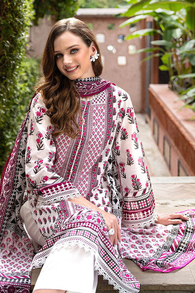 3 Piece Printed Bloom Summer Lawn Collections