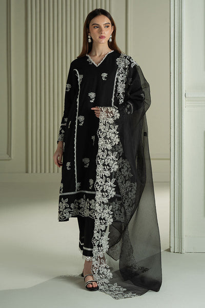 3PC EMBROIDERED LAWN SUIT
