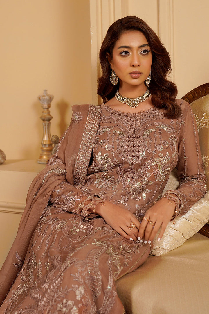 aarzu Unstitched Luxury Chiffon 3 Piece