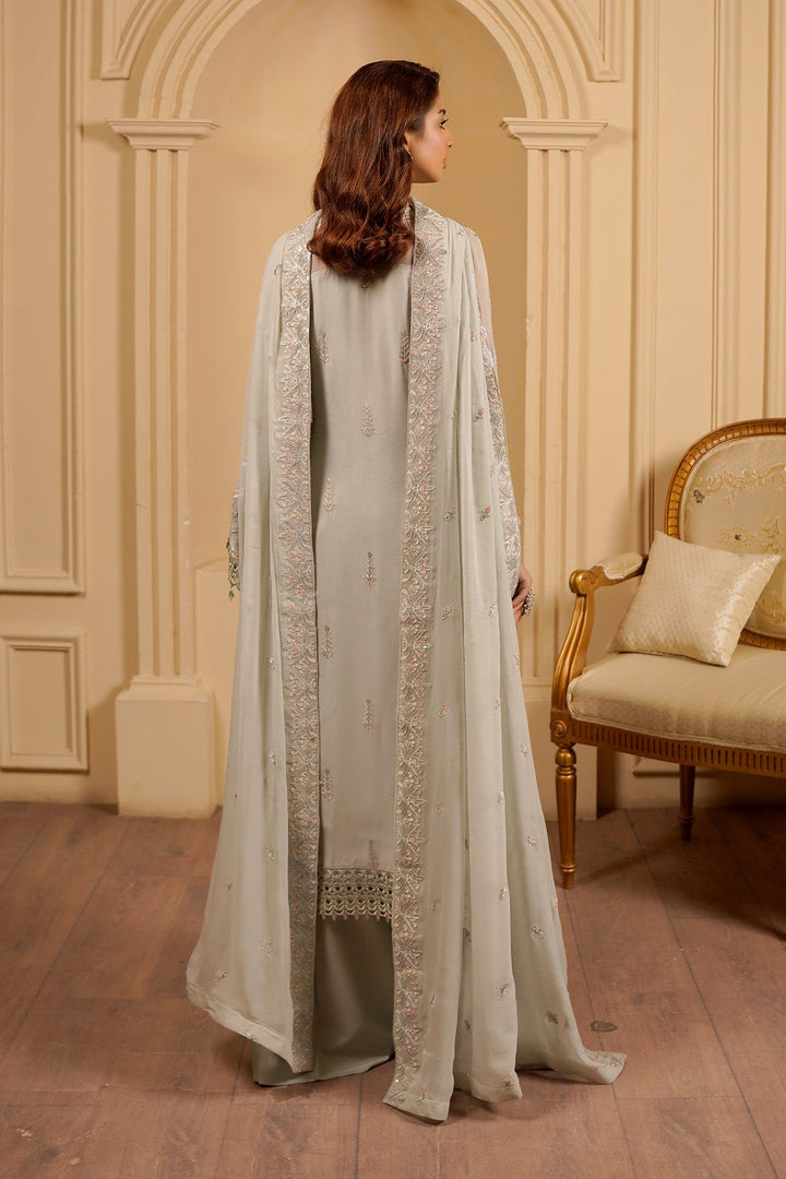 aarzu Unstitched Luxury Chiffon 3 Piece