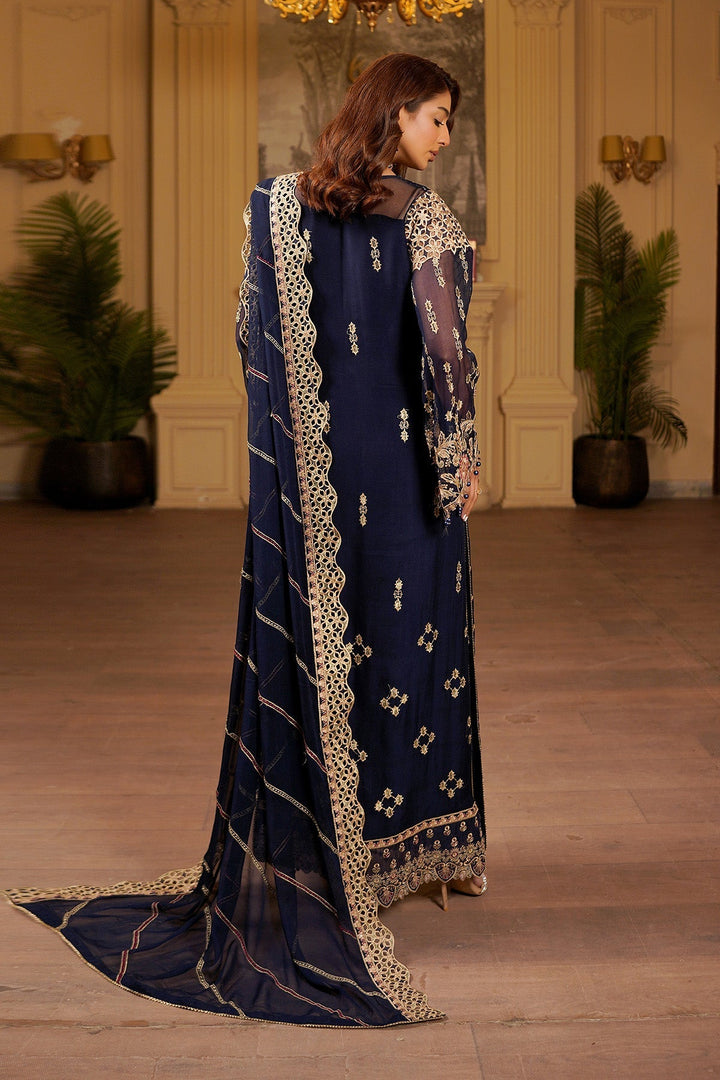 aarzu Unstitched Luxury Chiffon 3 Piece