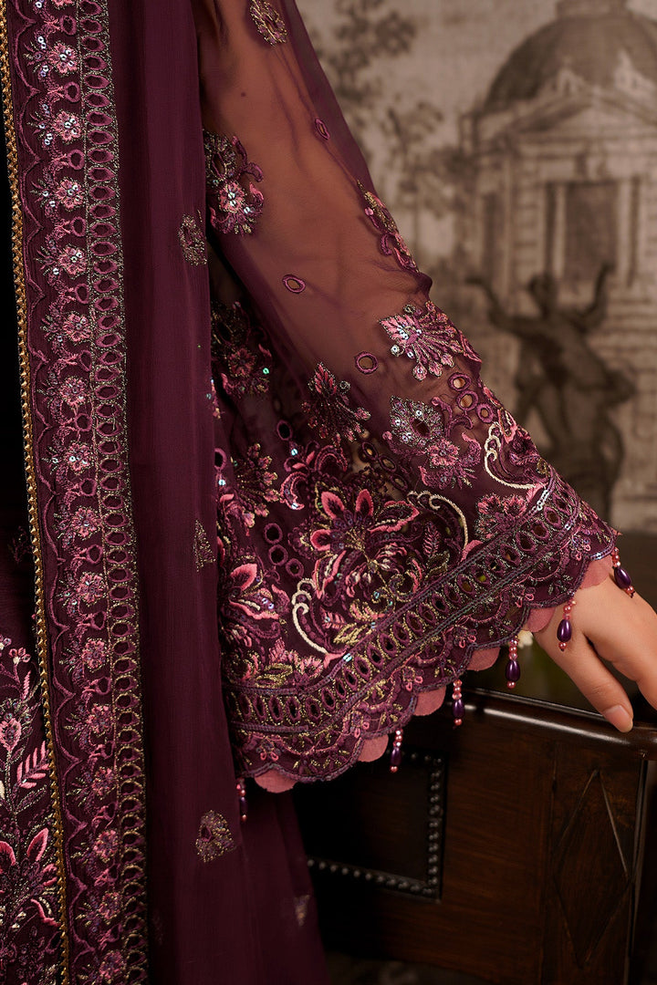 aarzu Unstitched Luxury Chiffon 3 Piece