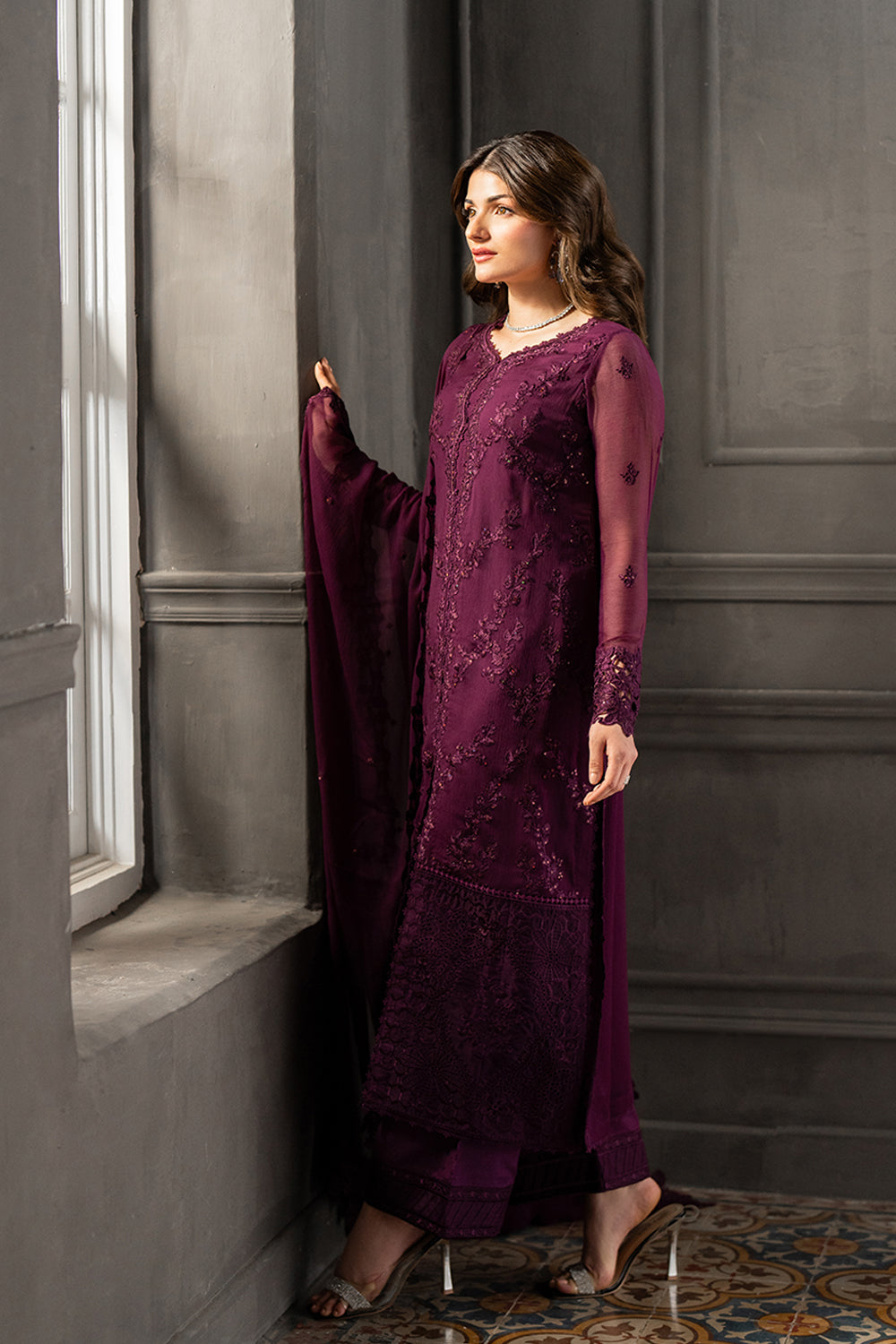 Embroidered 3pcs