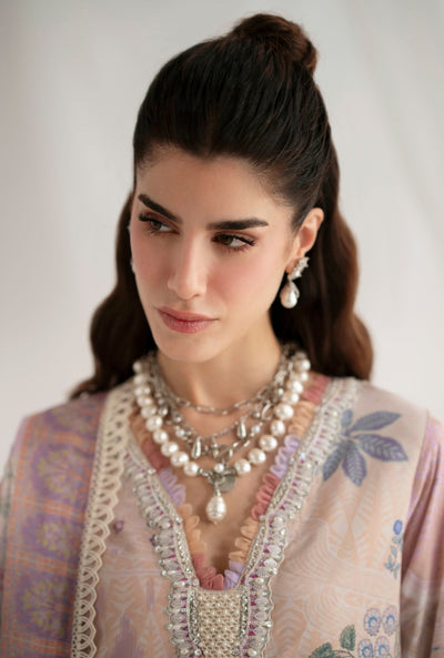 Garden Whisper Printed silk