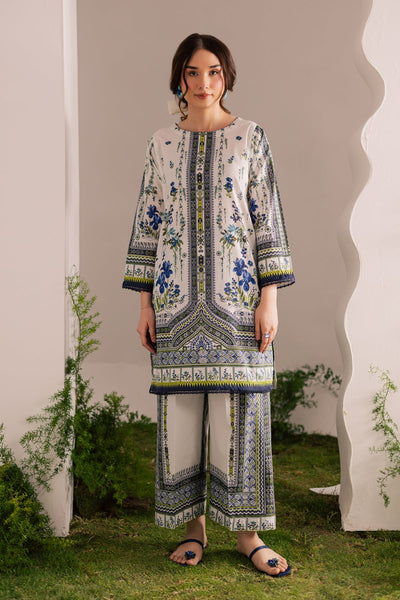 Reyna 2Pc - Printed Lawn Dress