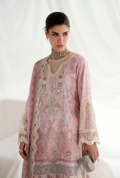 Garden Whisper Printed silk