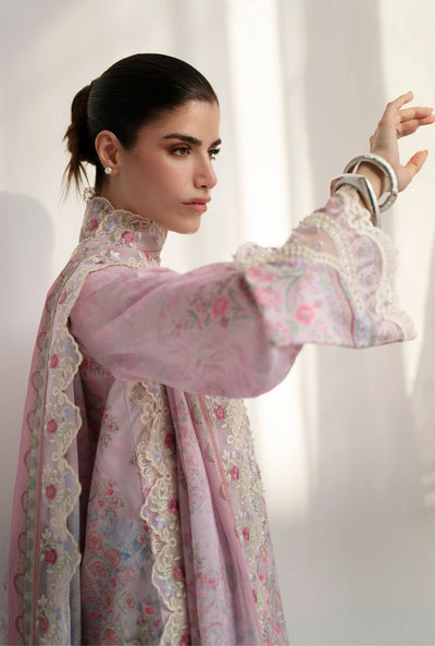 Garden Whisper Printed silk