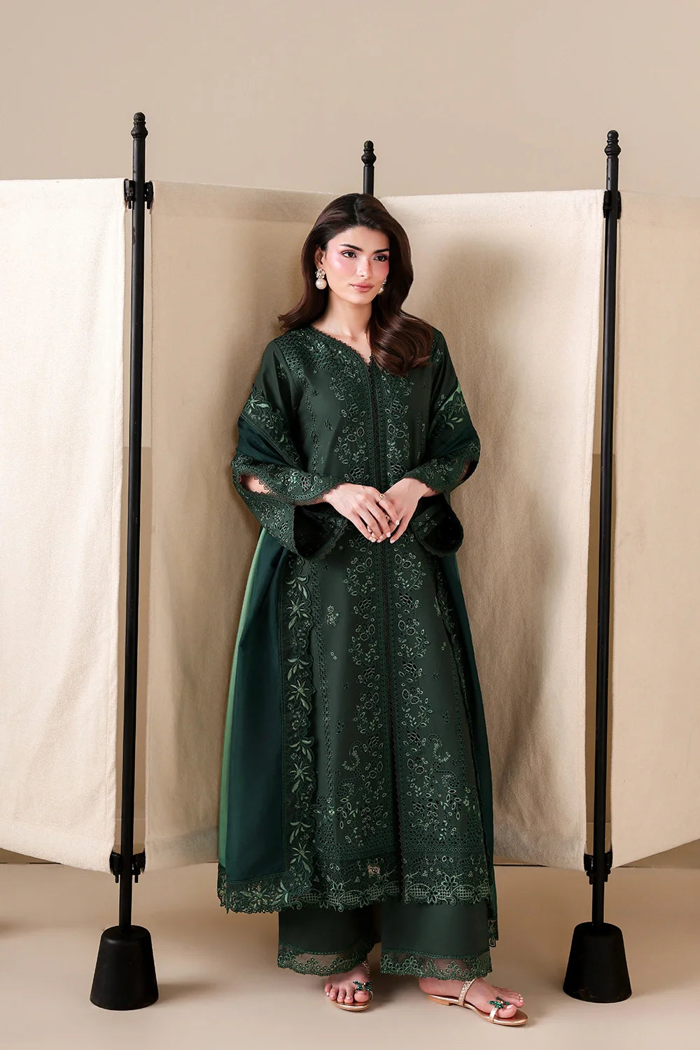 Embroidered Lawn 3 Piece Unstitched