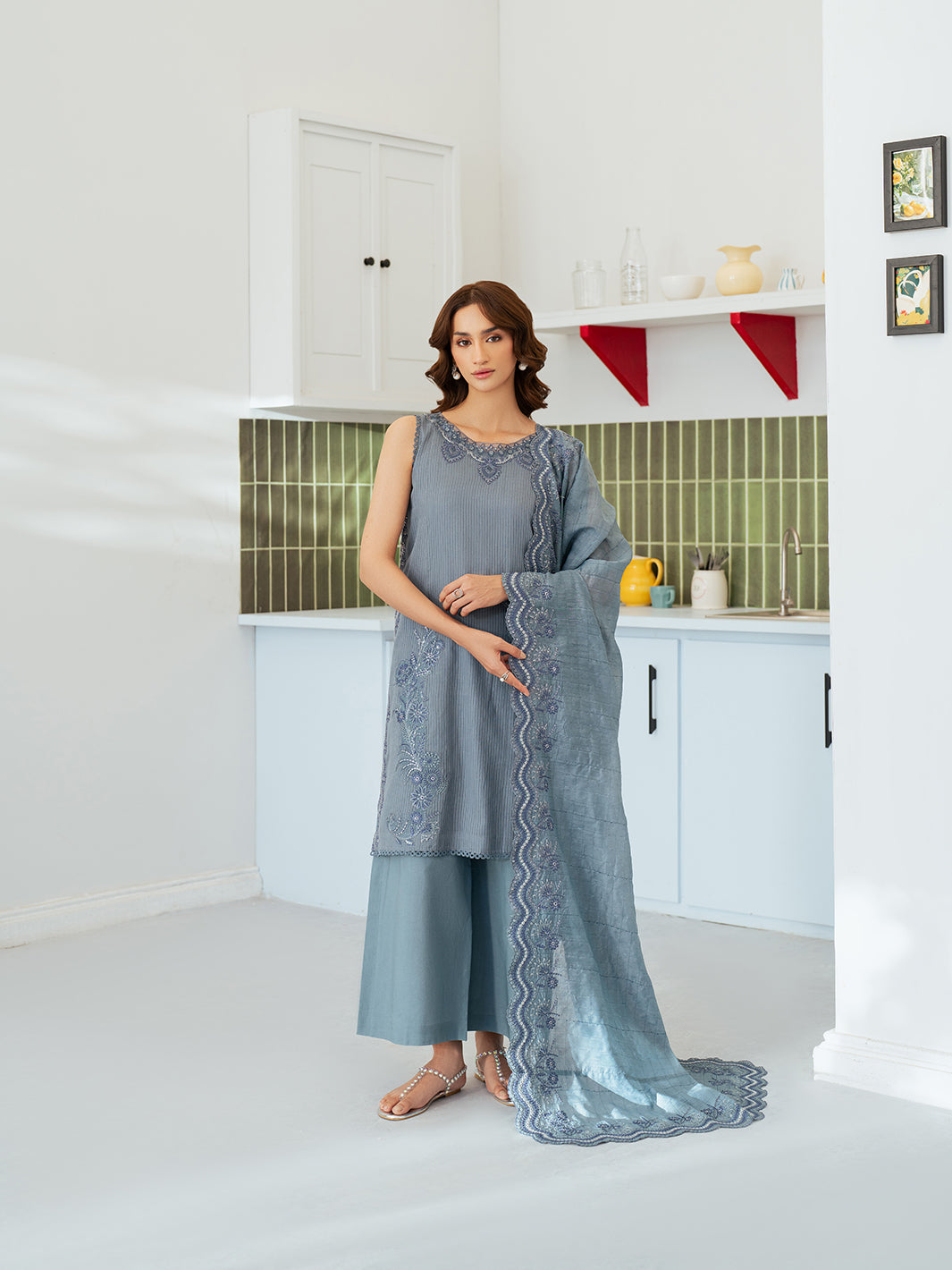 Sera Lawn Unstitched 3 PC