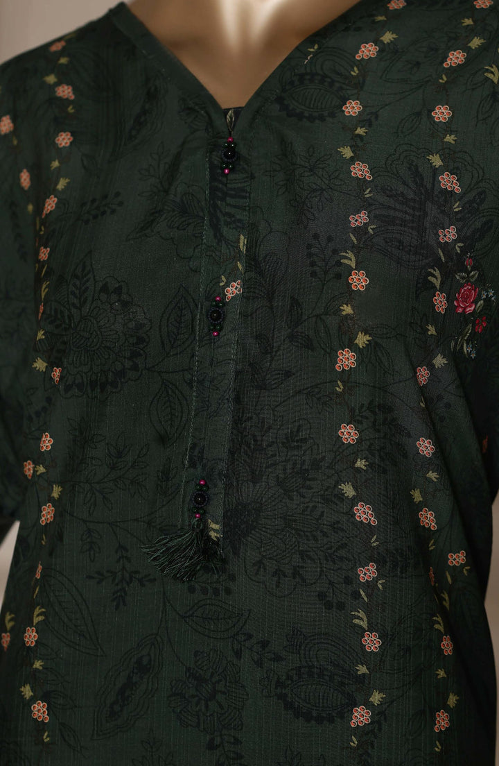 Sadabahar Printed Viscose Stitched 3 Piece Suit