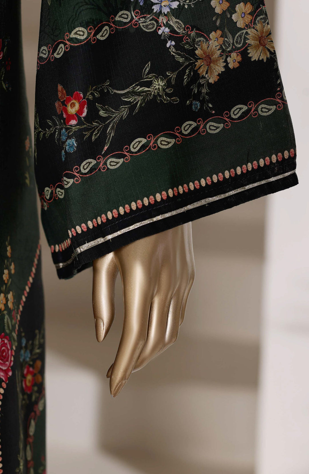 Sadabahar Printed Viscose Stitched 3 Piece Suit