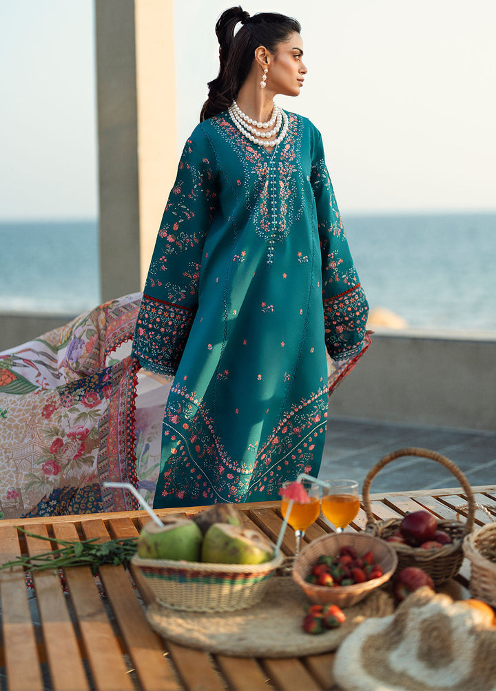 Embroidered Lawn 3 Piece Suit