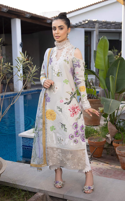 Sarmayi MK-16 | Unstitched Lawn