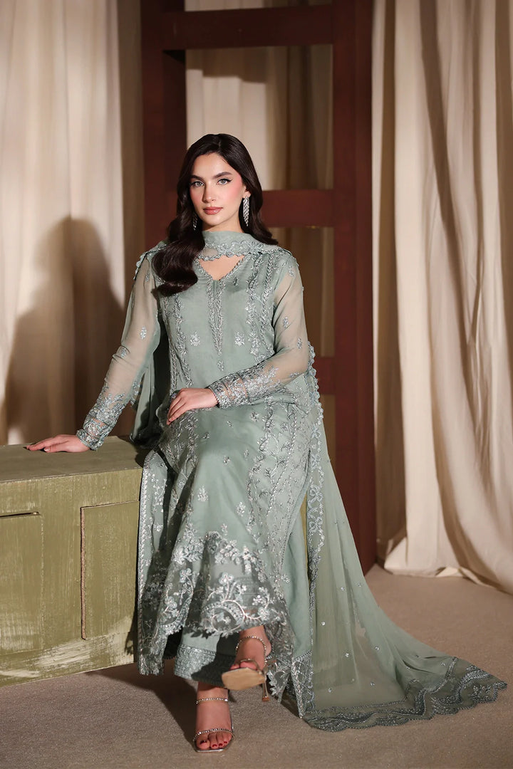 Luxe Embroidered  Lawn 3pcs