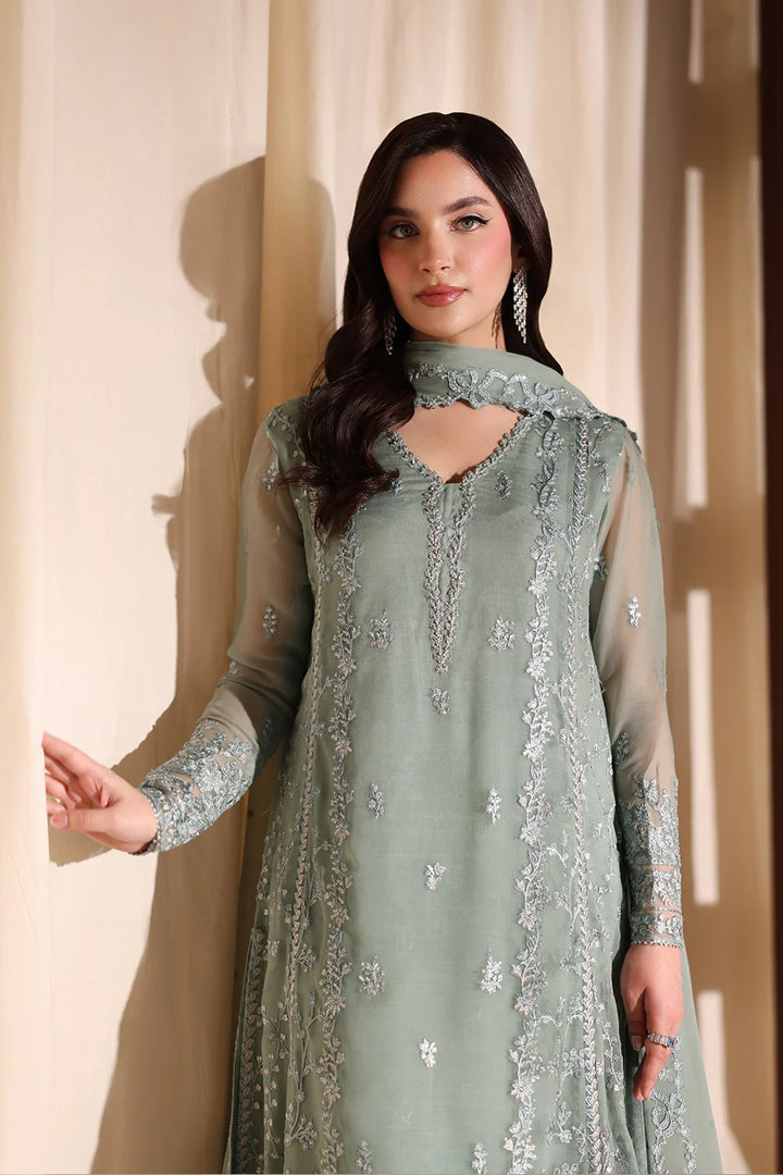 Luxe Embroidered  Lawn 3pcs