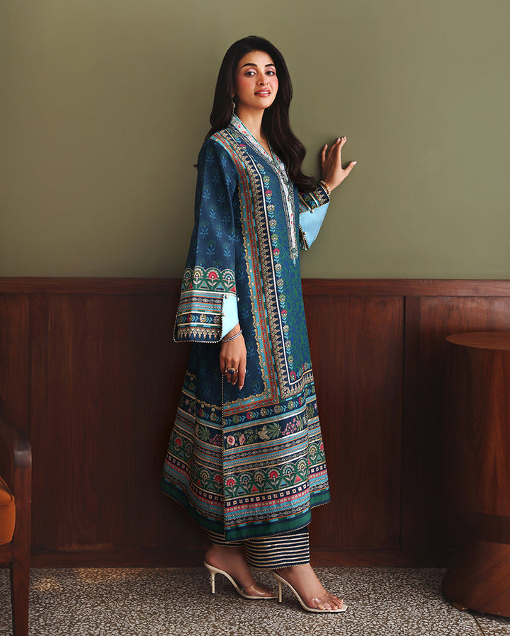 Hemline Nirvana Unstitched 3 Pc