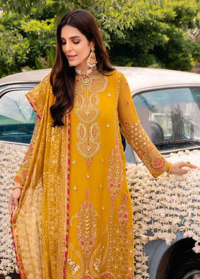 CHARIZMA SHEHNAI UNSTITCHED CHIFFON