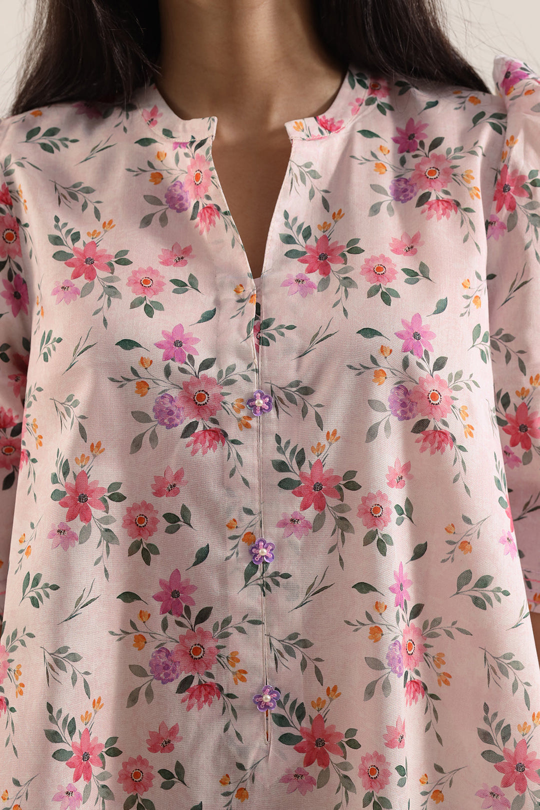 Unstitched Printed Lawn 2 Piece (Shirt/Trouser)