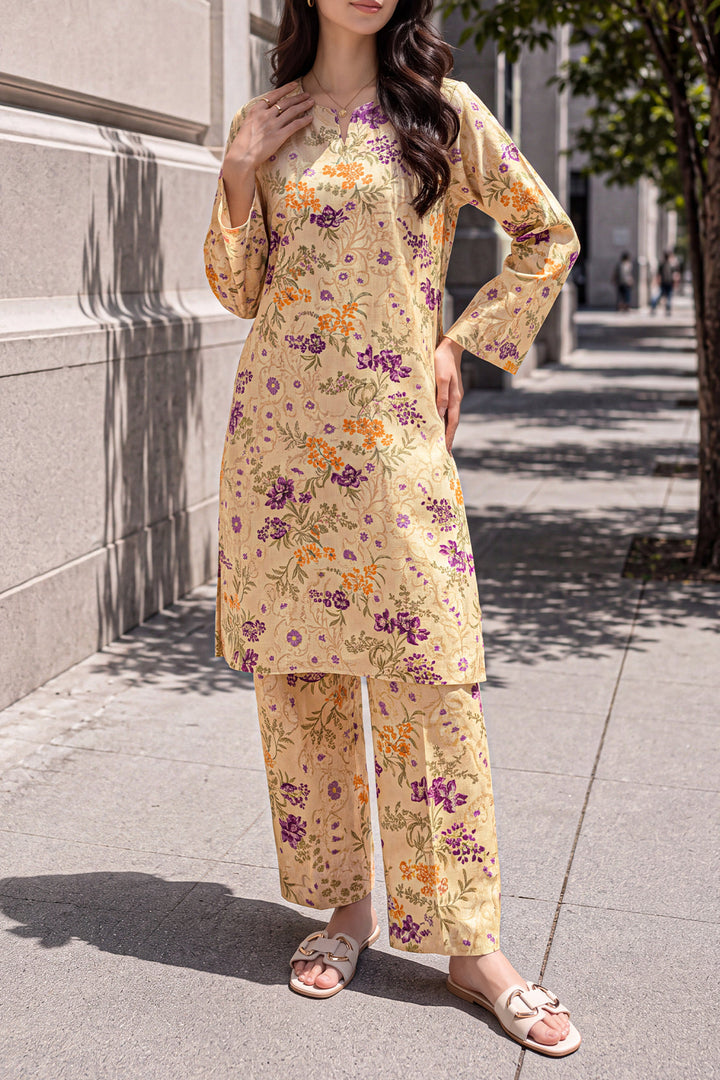 Unstitched Printed Premium Lawn 2 Piece (Shirt/Trouser)