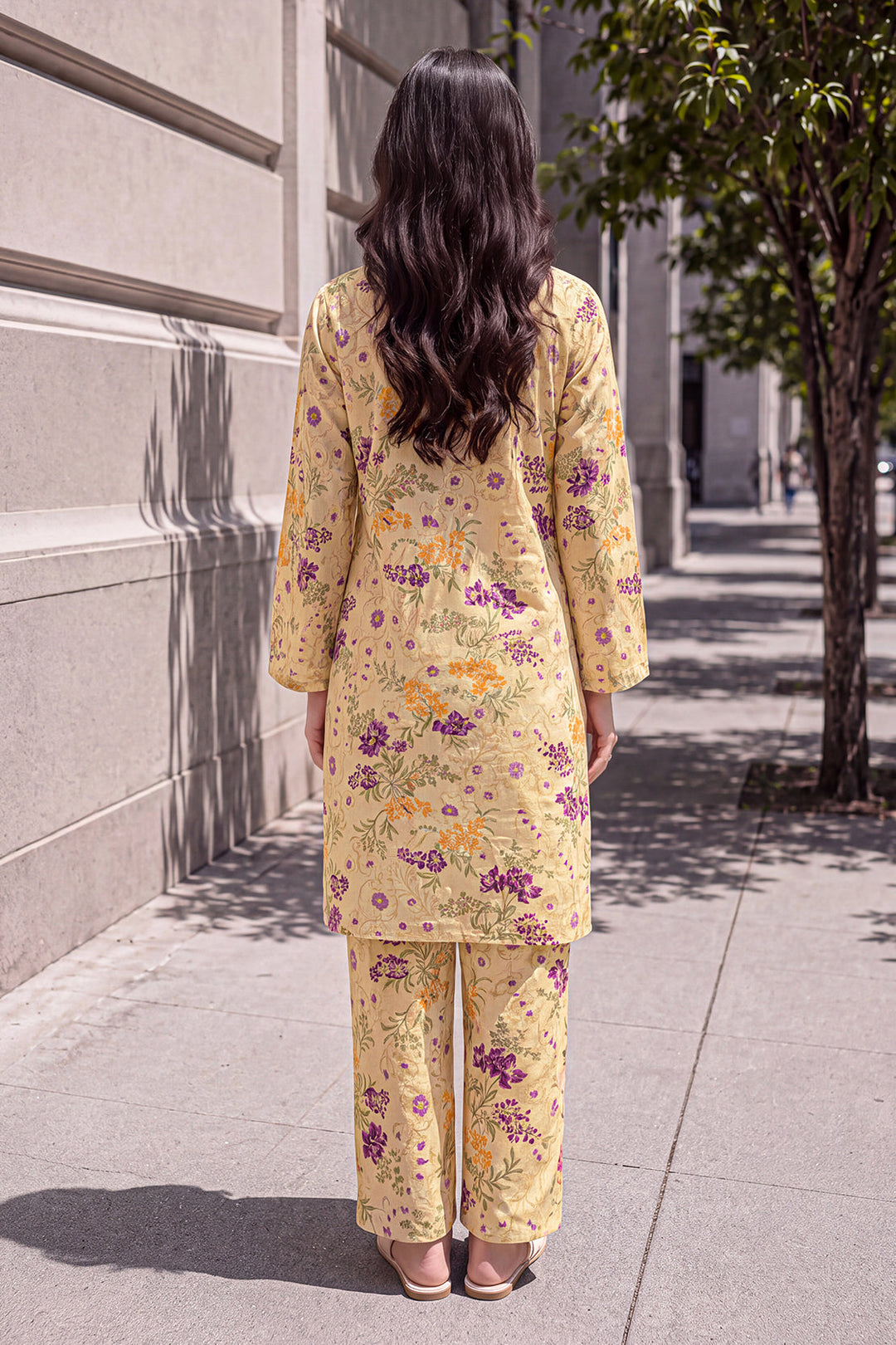 Unstitched Printed Premium Lawn 2 Piece (Shirt/Trouser)