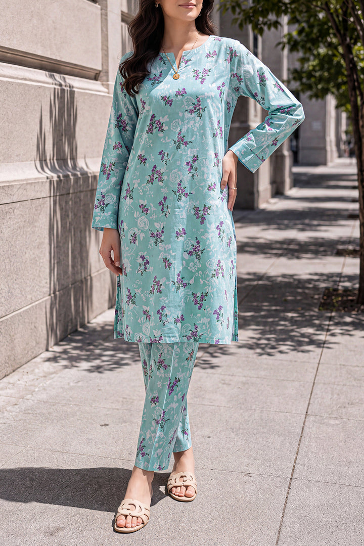 Unstitched Printed Lawn 2 Piece (Shirt/Trouser)
