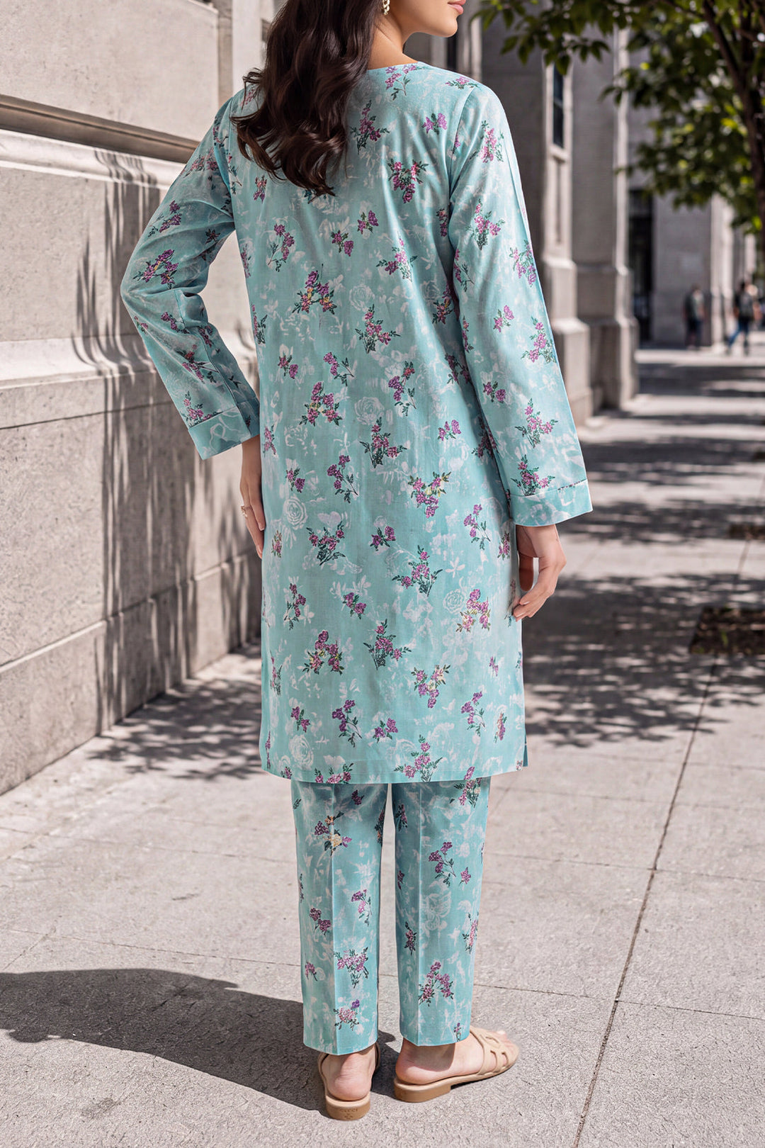 Unstitched Printed Lawn 2 Piece (Shirt/Trouser)