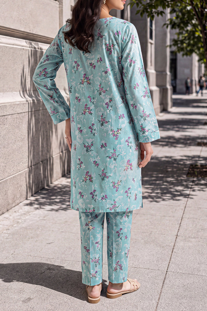 Unstitched Printed Lawn 2 Piece (Shirt/Trouser)