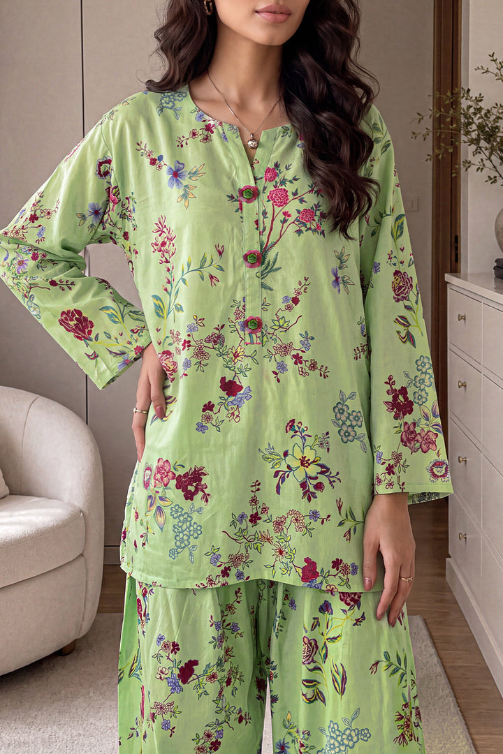 Unstitched Printed Lawn 2 Piece (Shirt/Trouser)