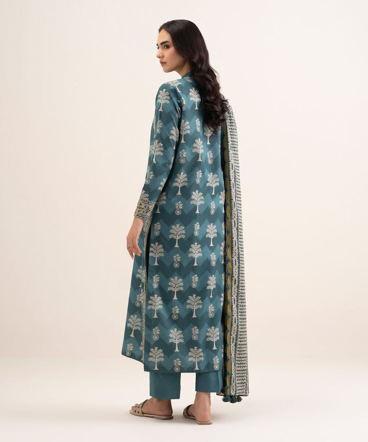 3 PIECE - PRINTED COTTON SUIT