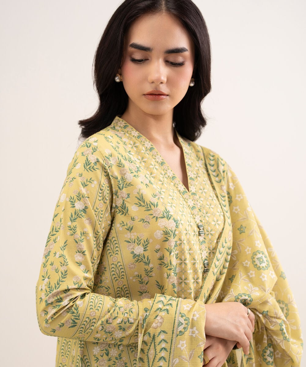 3 PIECE - PRINTED LAWN SUIT