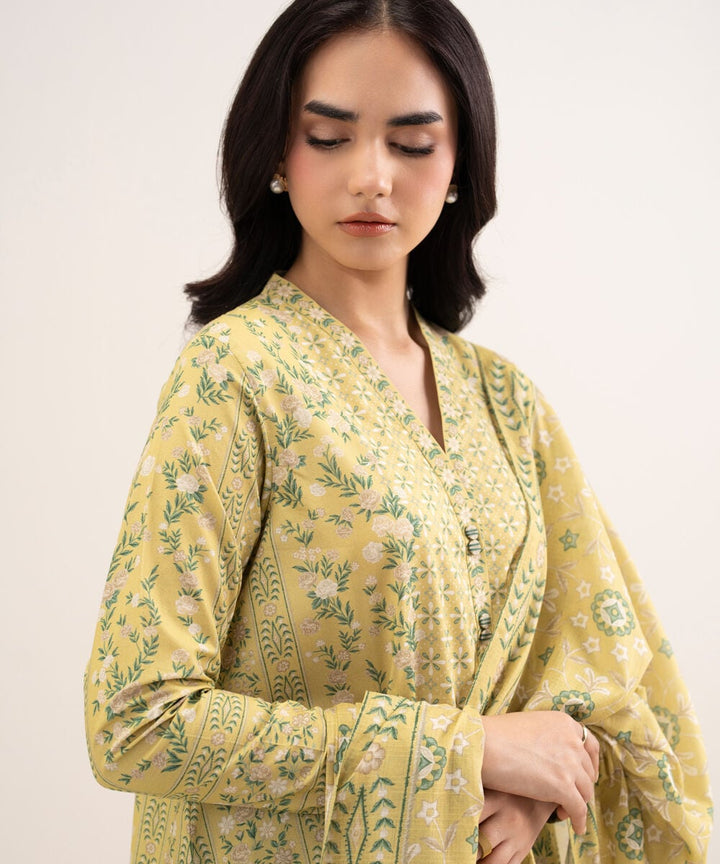 3 PIECE - PRINTED LAWN SUIT