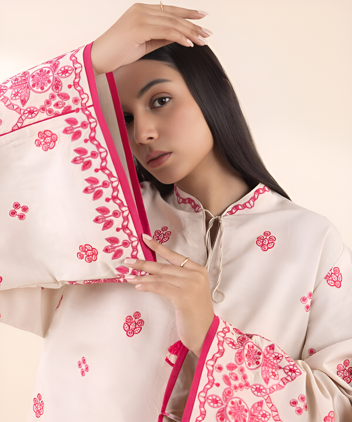 3 Piece - Embroidered Lawn Suit