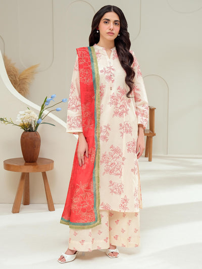 3 Piece Lawn Suit-Paste Print (Unstitched)