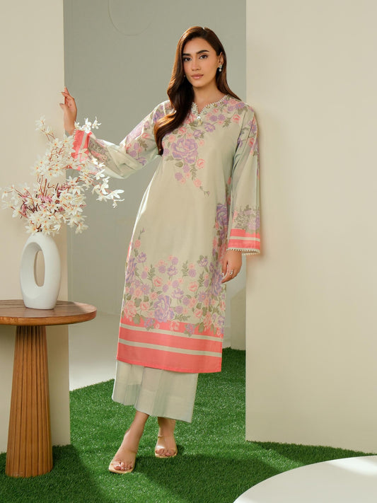 2 Piece Lawn Suit-Printed (Unstitched)