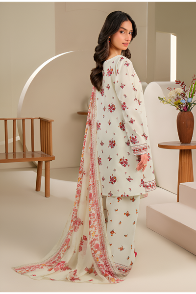 3 Piece Lawn Suit-Printed (Unstitched)