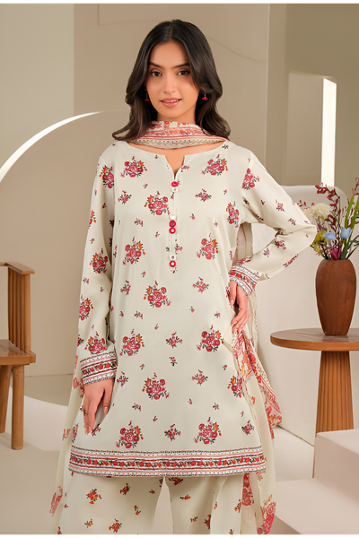 3 Piece Lawn Suit-Printed (Unstitched)