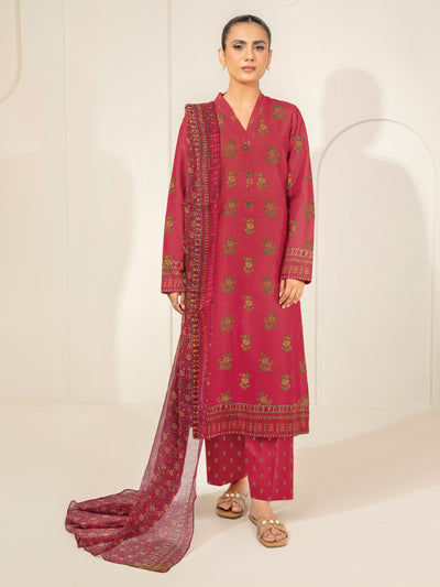 3 Piece Lawn Suit-Printed (Unstitched)