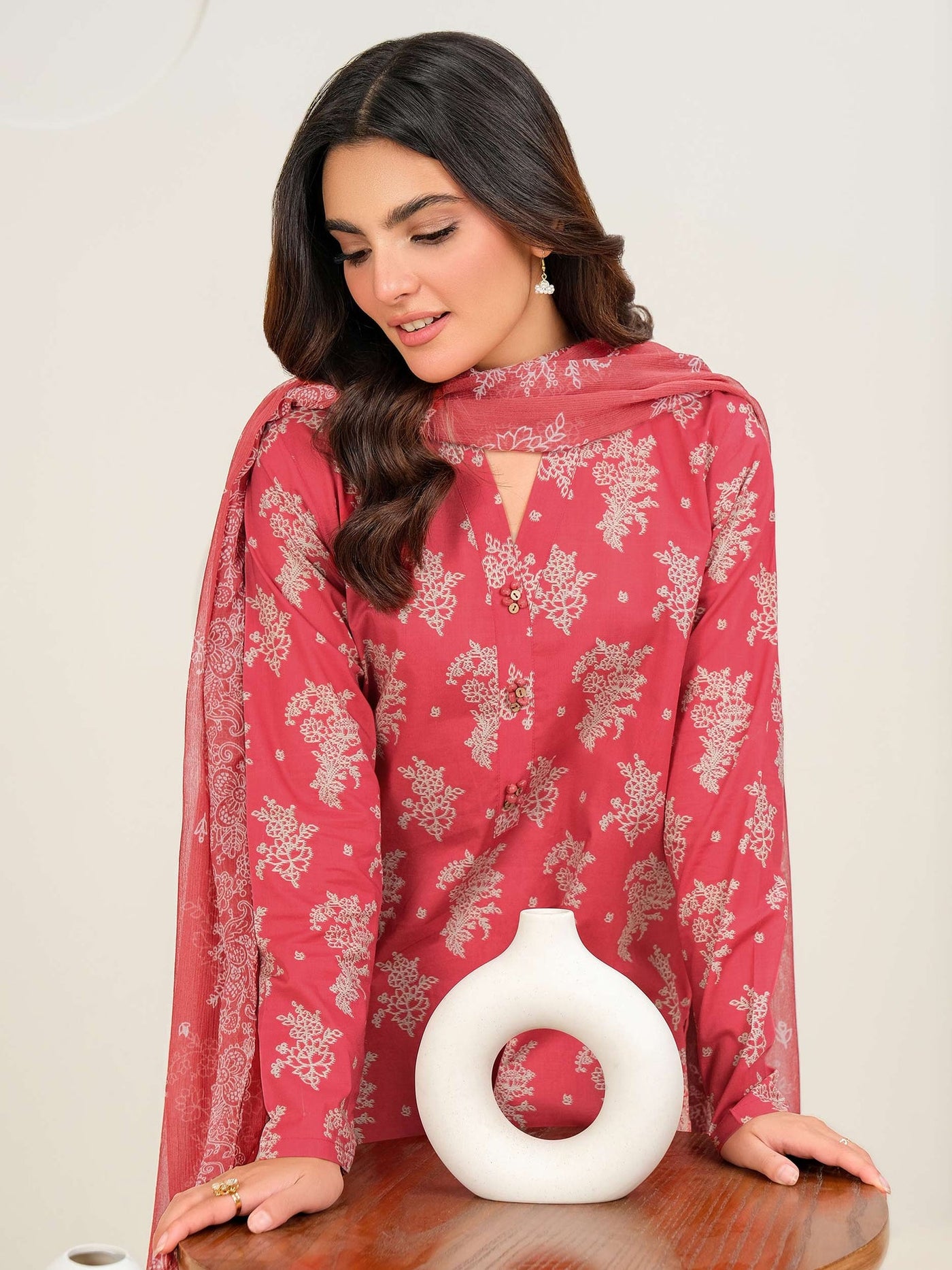3 Piece Lawn Suit-Printed (Unstitched)
