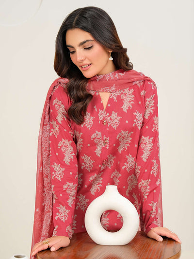 3 Piece Lawn Suit-Printed (Unstitched)