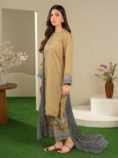 3 Piece Lawn Suit-Printed (Unstitched)