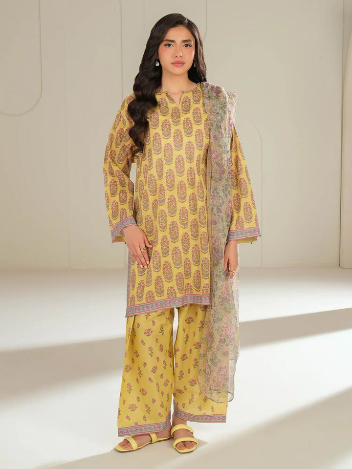 3 Piece Lawn Suit